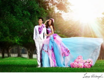 婚纱情侣写真汉服,婚纱情侣写真中的古典浪漫演绎